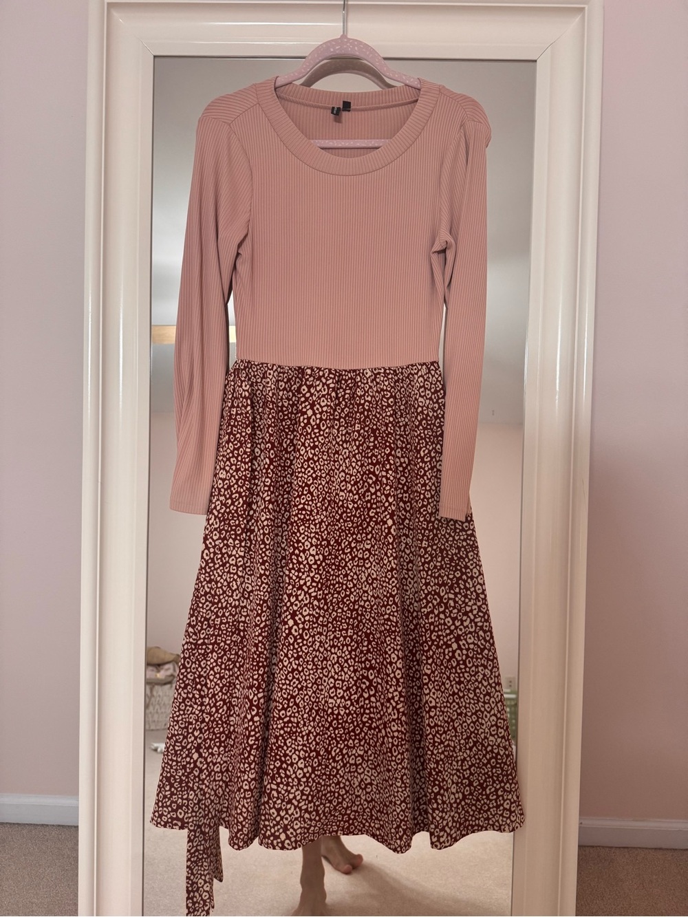 Zattcas XS Midi Dress Long Sleeve Like New